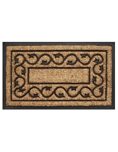 Felpudo Colonial goma y...