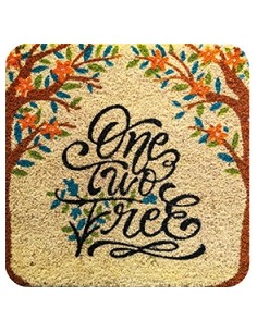 Felpudo de coco natural...