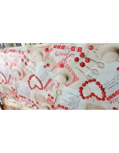 Mantel de hule Cherry