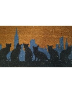 Felpudo de goma y coco...