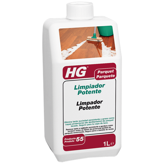 Limpiador potente HG para parquet