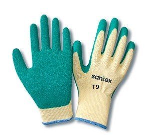 Guantes de Algodón y Latex, Santex