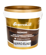 Revestimiento elástico Ferroelast Siloxánico Ferroluz