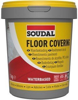 Adhesivo Soudal para revestimientos de suelos